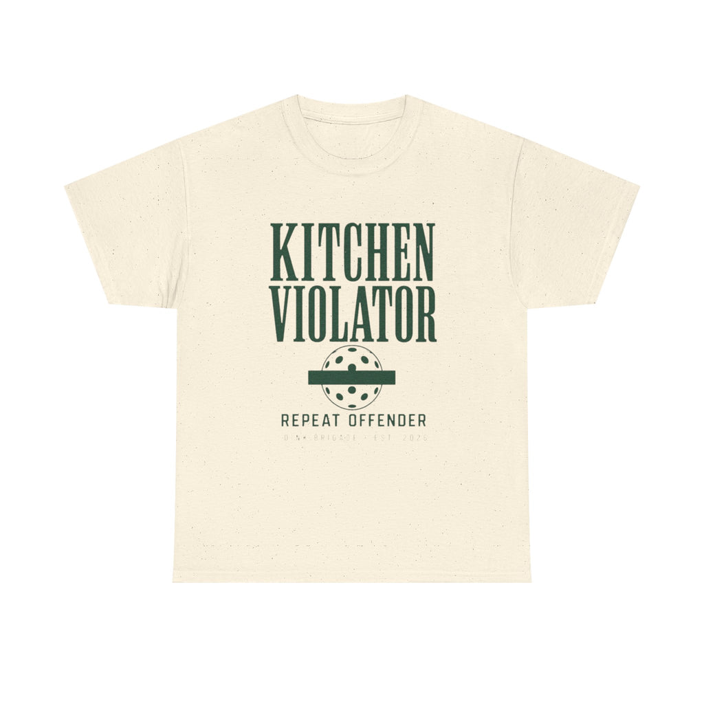 Kitchen Violator Tee — Natural