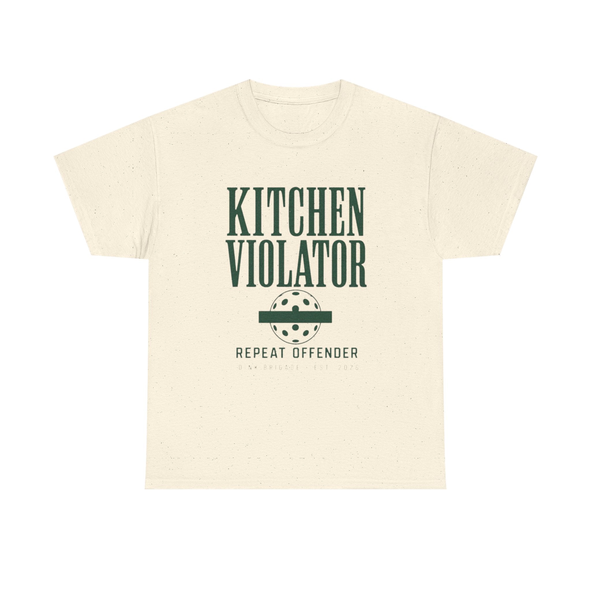 Kitchen Violator Tee — Natural