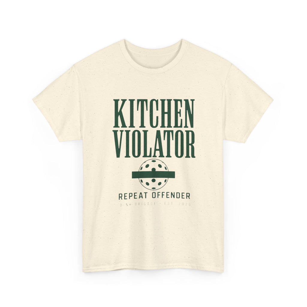 Kitchen Violator Tee — Natural