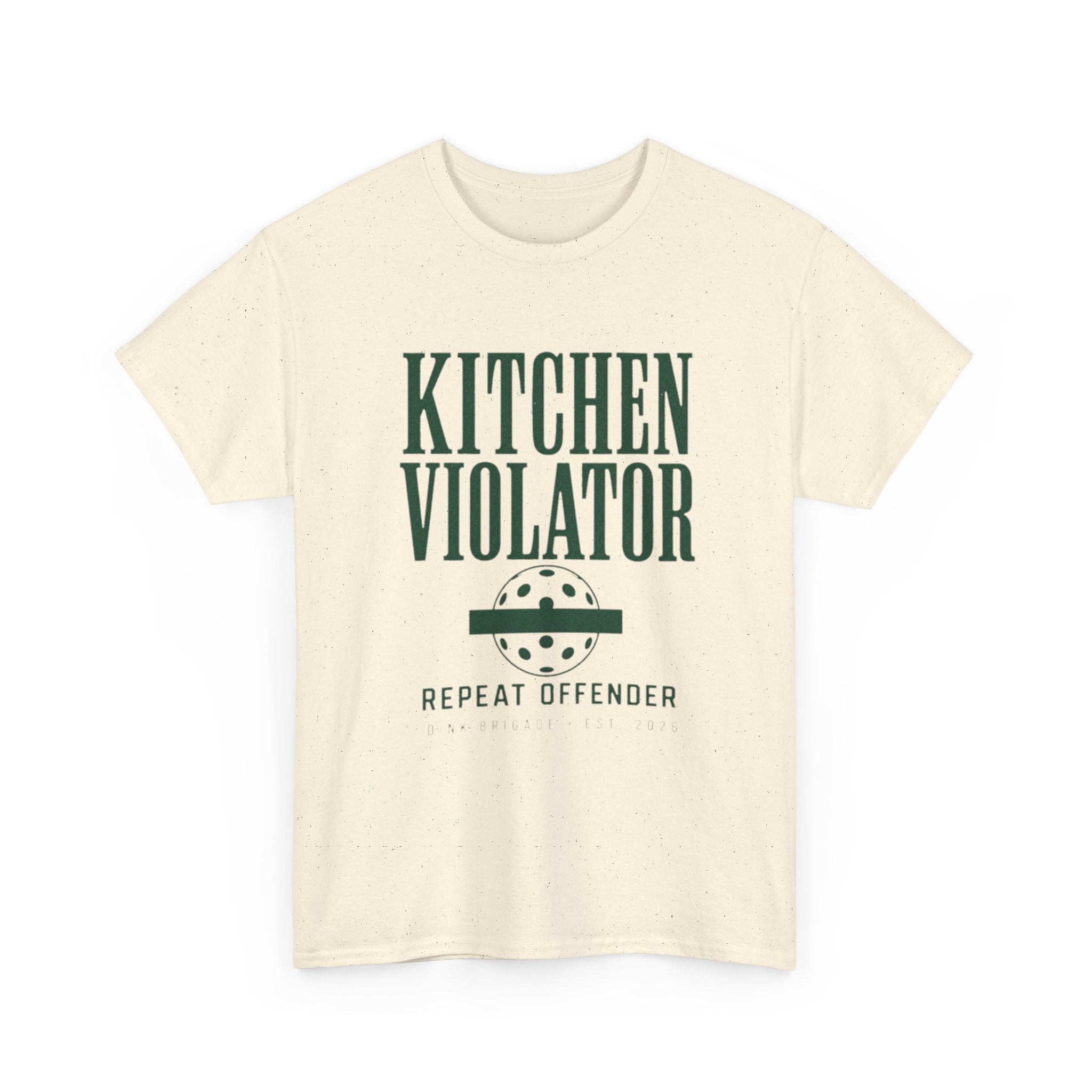 Kitchen Violator Tee — Natural